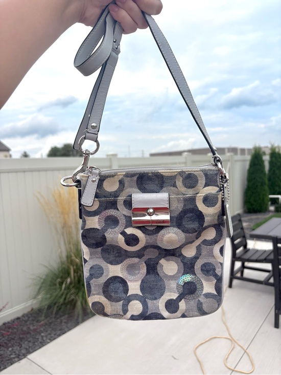 Coach Handbags - Coach Kristin Sequin Swingpack Bag